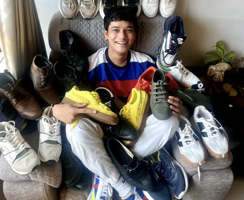 Actor Rahul Jethwa's 50+ pairs of shoes