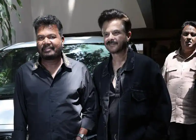  Anil Kapoor and director S Shankar spotted in Mumbai together for Nayak 2?