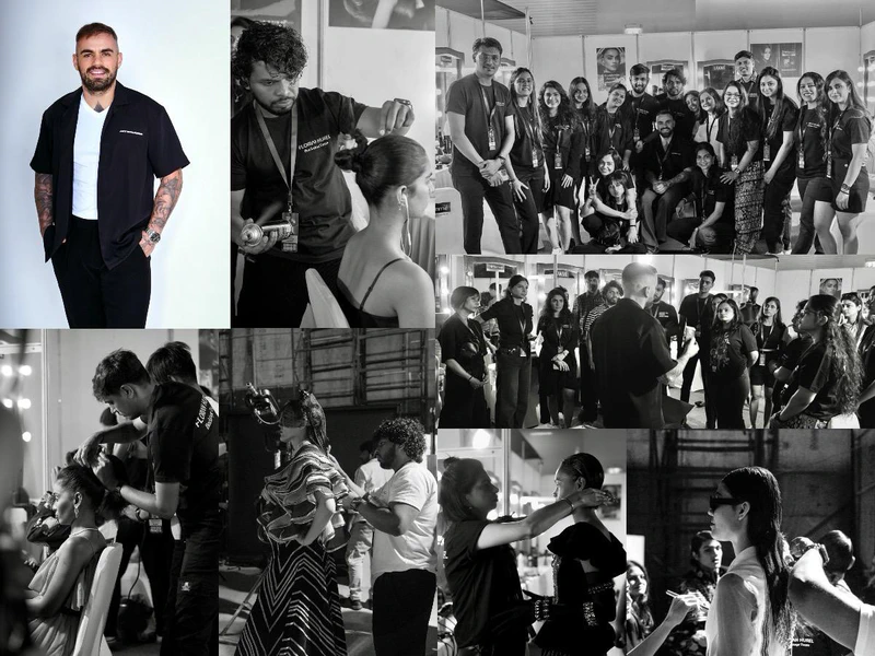 Bold Brushes and Brilliant Looks: Florian Hurel's Lakmē Fashion Week Revolution