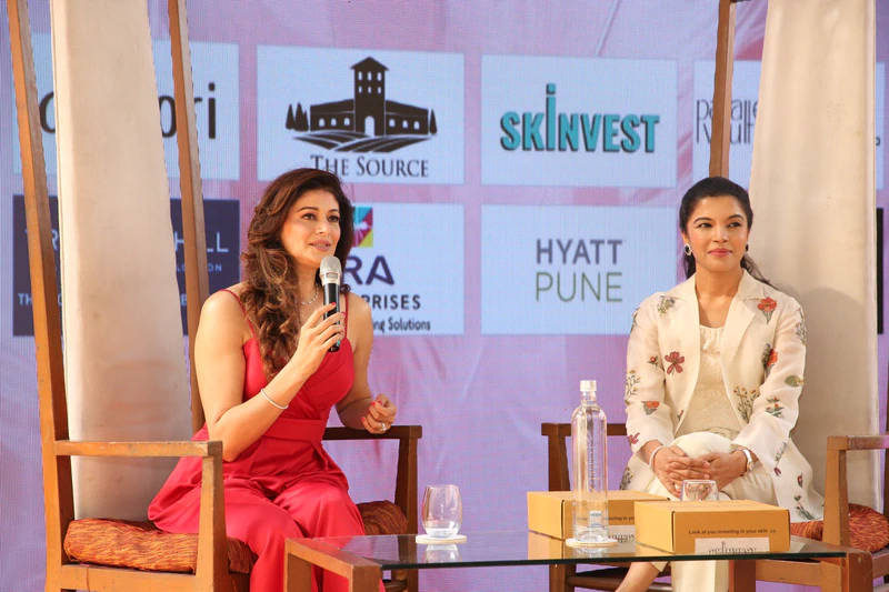 Bollywood celebrity, Pooja Batra at the 5th edition Celebrate Me @ Chai&Gupshup