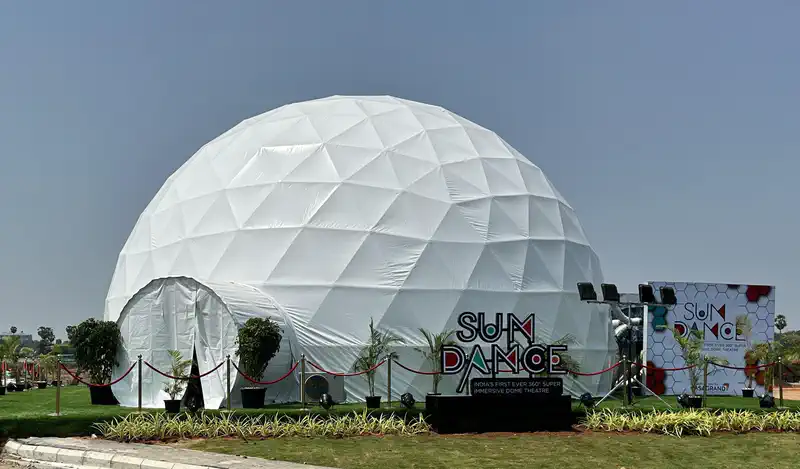 CASAGRAND brings Sun Dance; a 360 Degree Dome Theater in Chennai