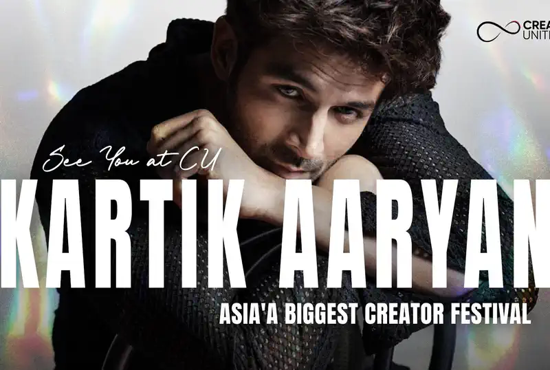 Creators United 2024 Welcomes  Kartik Aaryan as the Ultimate headliner