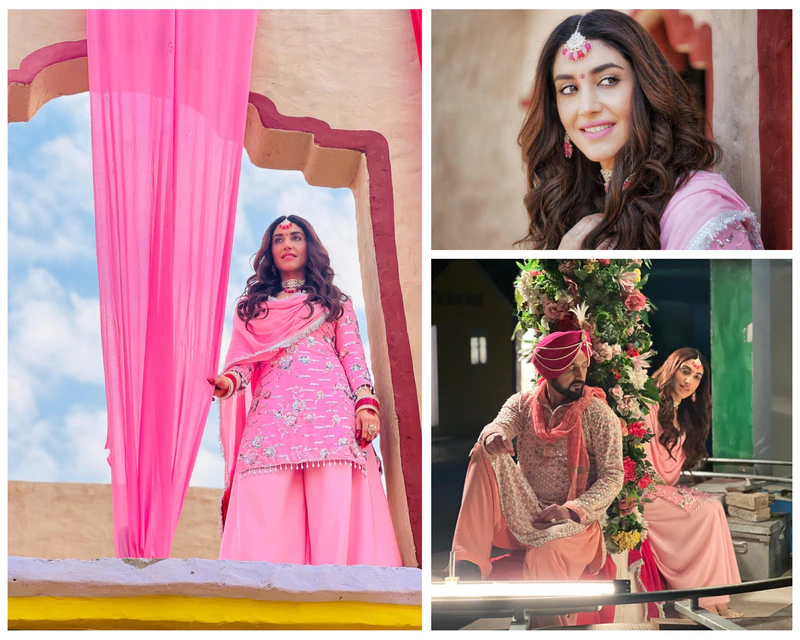 Delbar Arya Shoots A Wedding Song for Damnda with Satvinder Singh