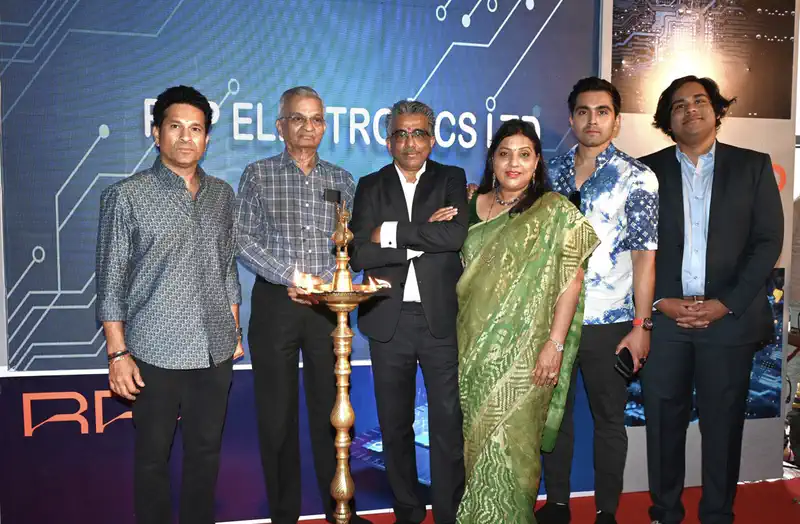RRP Electronics Ltd Launches A Groundbreaking Semiconductor Facility With Sachin Tendulkar